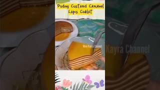 Cara Membuat Puding Custard  #shorts #shortvideo #shortsfeed