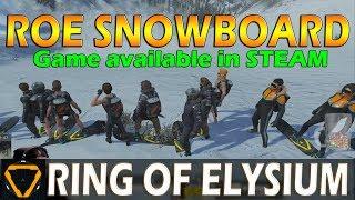 ROE Snowboard / Game released on STEAM - link in description