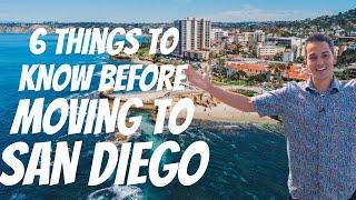 6 Things to Know BEFORE MOVING to San Diego