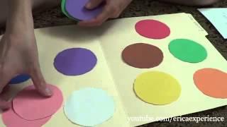 Kid's educational activity-file folder game tutorial