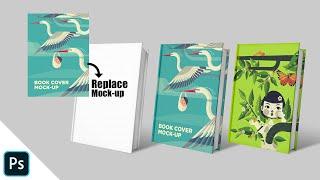  Photoshop Tutorial: Simple Book Cover Mock-up 