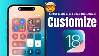 Customize iOS 18 Control Center - Add to Reset Wi-Fi, Bluetooth, AirDrop, Cellular Toggle & More ️