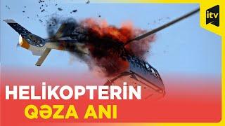 Floridada xilasetmə helikopterinin yaşayış binasına çırpılması anbaan görüntülənib