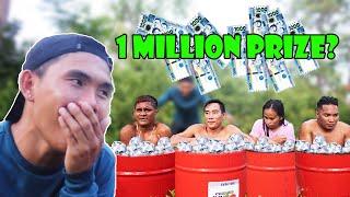 Last To Leave ( ICE DRUM ) Challenge | Boy Tapang 