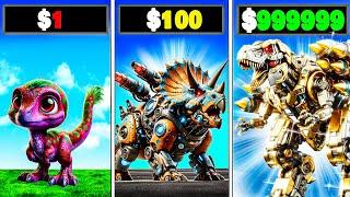 $1 to $1,000,000 MECHA Dinosaur in GTA 5 RP