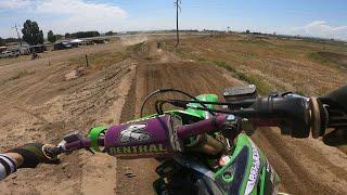 KX450 Kawasaki laps at Community Motocross (CMX)