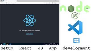 Setup React JS development environment on Windows