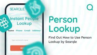 Searqle: people search app | find a person by name in USA