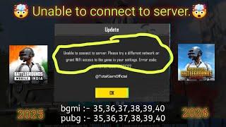 Unable to connect to server. Network or grant WiFi access to the game in your settings. Error code: