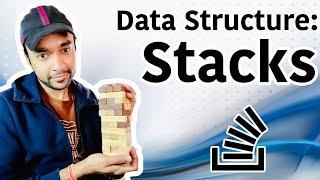 Stack Data Structure explained with animations | Basic operations on Stacks | Study Algorithms