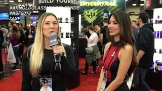 Catherine Cole with Midway Labs at the Arnold Expo