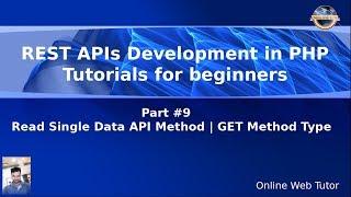 Learn REST APIs development in Core PHP Tutorials for Beginners #9 Read Single Data API Method | GET