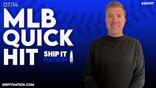 MLB Quick Hit | July 14, 2024 | DraftKings & FanDuel DFS Pitchers and Stacks