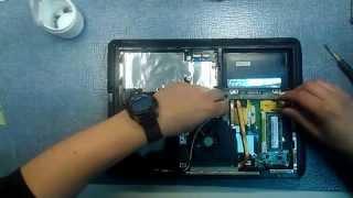 Как разобрать ноутбук ASUS K40, K50, K70 (ASUS K40, K50, K70 disassembly)