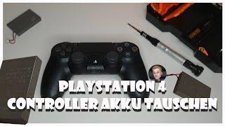 PLAYSTATION 4 CONTROLLER AKKU TAUSCHEN