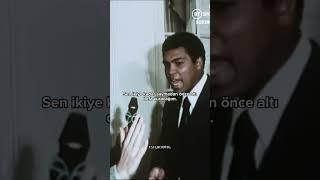 Muhammed Ali Ne kadar Hızlı Olduğunu Gösteriyor  #muhammadali #interview #shorts