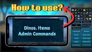 ARK Mobile Commands Guide: Tame Dinos, Spawn Items, and Admin Tips!