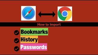 How to import bookmarks, history, and passwords to Safari from Chrome on your Mac