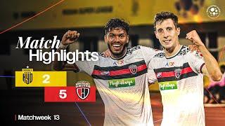 Match Highlights | Hyderabad FC 2-5 NorthEast United FC | MW 13 | ISL 2024-25