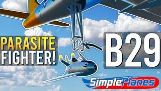 Landing A Fighter IN A B29 Aircraft Carrier!!! - Simple Planes Gameplay!