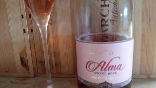 Alma: Sweet Rose' Sparkling Wine- Brazil