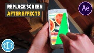 Screen Replacement tutorial using Mocha and After Effects