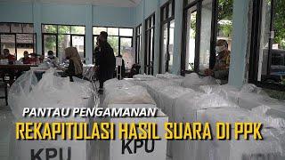 KOMBES ISIR PANTAU PENGAMANAN REKAP SUARA DI 4 PPK.