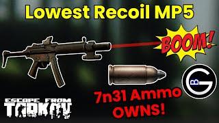 Tarkov MP5 Builds: New 7n31 ammo is insane! Low recoil laser beam (MP5SD)