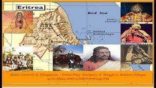 MUE # Oromo Yeju kings of Zemene Mesafint  Eritrean Proxy Insurgency  to Balkanize Ethiopia p6