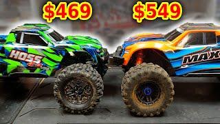 Traxxas HOSS VS MAXX RC Cars - Worth $80 more?