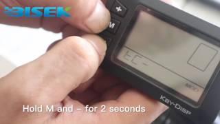 Adjust top speed on an ebike computer KD21C