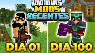 SOBREVIVI 100 DIAS COM OS MODS MAIS RECENTES DO MINECRAFT - O FILME