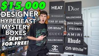 I Was Sent $15,000 Worth Of Designer Mystery Boxes For Free...