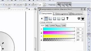 Disegnare un testo su un tracciato con Inkscape