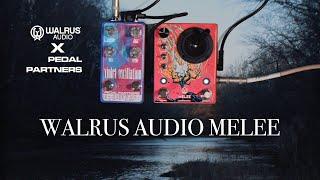 Walrus Audio Melee Reverse Reverb/Distortion Demo | All Features & Modes