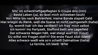 187 Allstars 2017 | Lyrics | Der Doxer