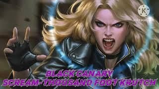 Solo Character Theme Song: Black Canary(DC Comics)