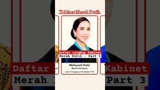 Daftar Menteri Kabinet Merah Putih (Part 3) #kabinetprabowo #kabinetmerahputih #kabinetprabowogibran