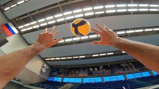 Волейбол от первого лица связующий Порошин | Volleyball First Person Setter Poroshin