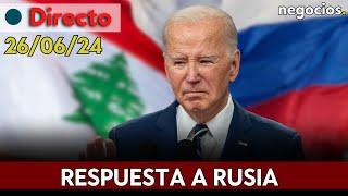 DIRECTO I EEUU responde a la posible respuesta militar de Rusia, tensión en Líbano y Rutte y la OTAN