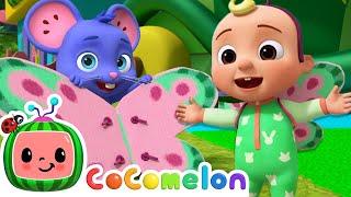 Butterfly Song | CoComelon Animal Time | Animal Nursery Rhymes