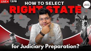 Choosing the Best State for Judiciary Exam: Tips & Preparation Strategy by Nitesh Sir ALEC Judiciary