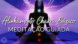 MEDITAÇÃO GUIADA: ALINHAMENTO DO CHAKRA BÁSICO (MULADHARA) -  SEGURANÇA, SAÚDE, SUCESSO, PACIÊNCIA