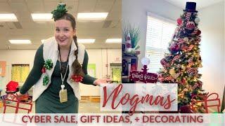 Cyber Sale, Gift Ideas, + Decorating for Christmas || VLOGMAS 2024 DAYS 1-3