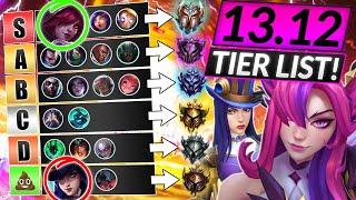 NEW TIER LIST (Patch 13.12) - BEST META Champions to MAIN - LoL Update Guide