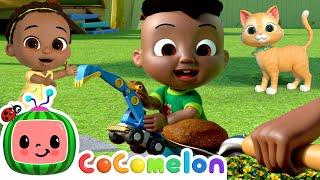 Excavator Song | Cody Time CoComelon | Sing Along Songs for Kids | Moonbug Kids Karaoke Time