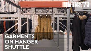 Garments on Hanger Shuttle: Dynamic Goods-to-Person System | TGW