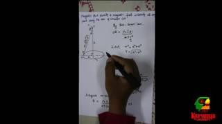 Lecture 14 Magentic field intensity on circular loop