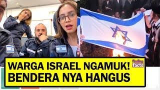 NGAMUK!! REAKSI WARGA ISRAEL LIAT BENDERA NYA DIBAKAR - ROASTING ISRAEL
