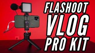 Flashoot vLog Pro Kit | Turn Your Smartphone Into A Professional Vlogging Camera